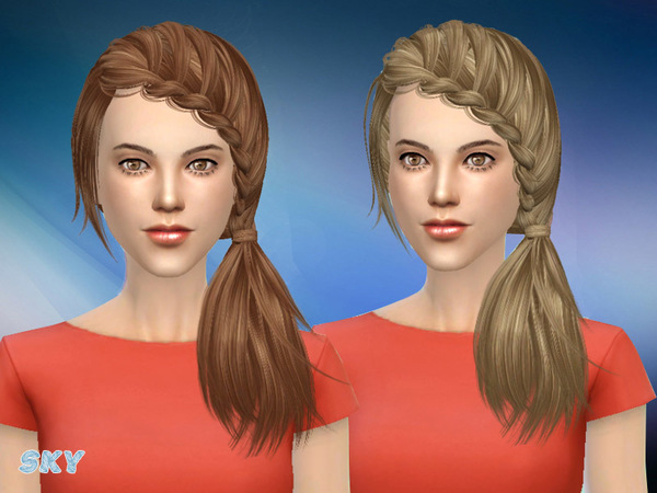  The Sims Resource: Skysims hairstyle 101