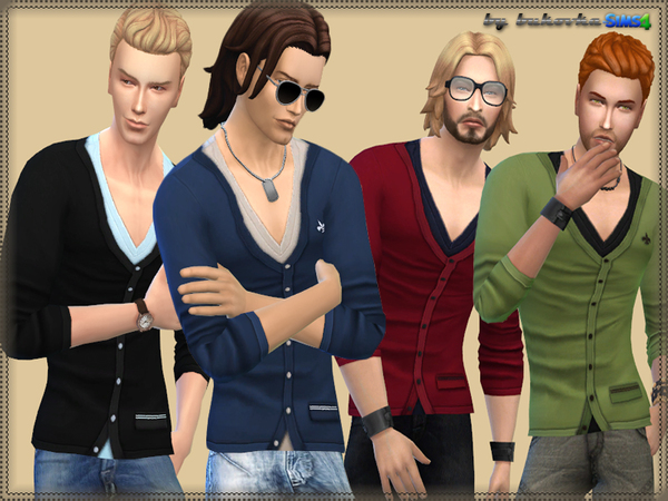  The Sims Resource: Sweater Buttons by Bukovka