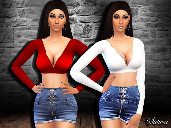  The Sims Resource: Stressless Outfit by Saliwa