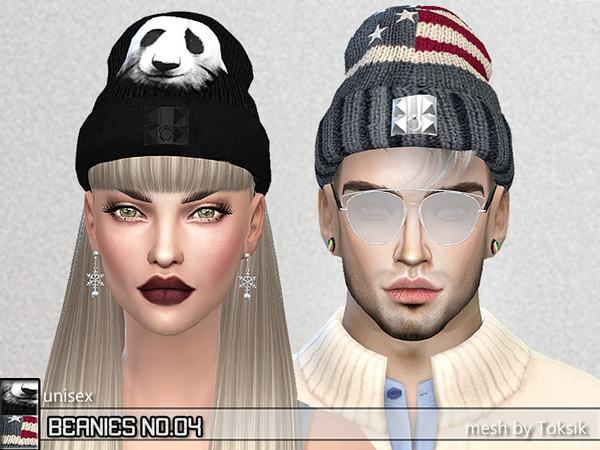  The Sims Resource: Beanies 04 by Pinkzombiecupcakes