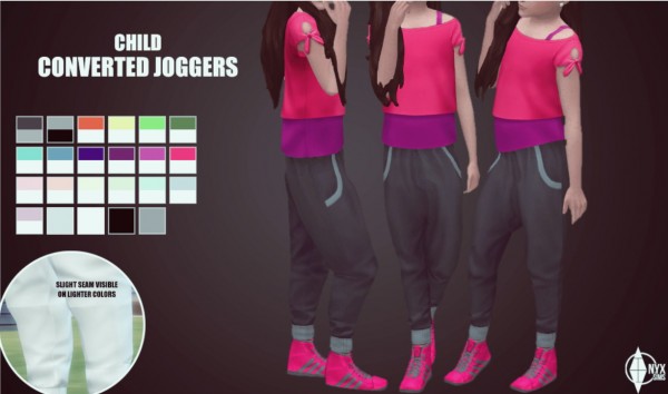  Onyx Sims: Joggers Conversion