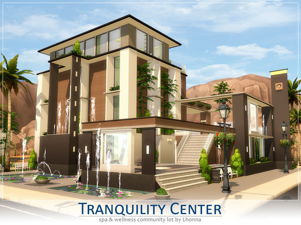  The Sims Resource: Tranquility Center by Lhonna