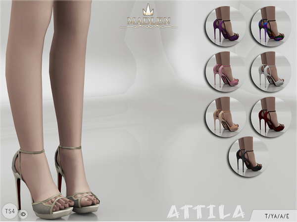  The Sims Resource: Madlen Attila Shoes by MJ95