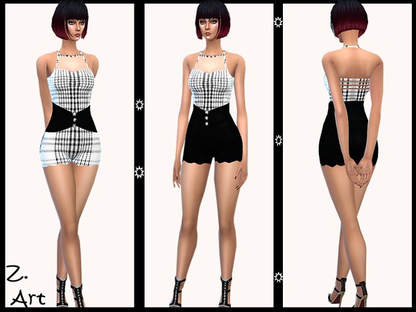  The Sims Resource: Newness jumpsuit by Zuckerschnute20