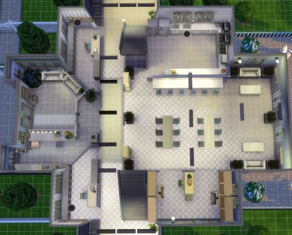  Mod The Sims: Whiting Psychiatric Hospital by Alrunia