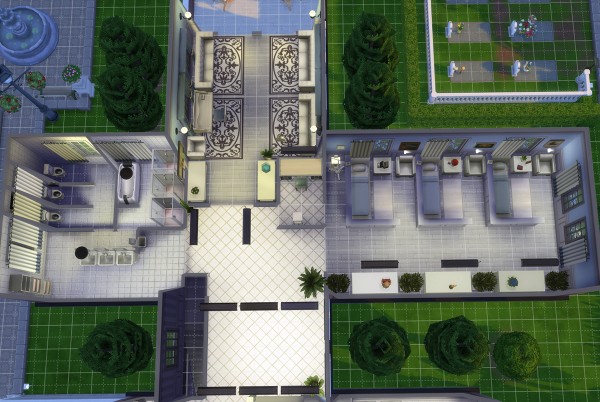  Mod The Sims: Whiting Psychiatric Hospital by Alrunia