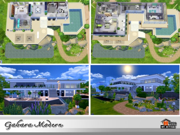  The Sims Resource: Gabara Modern by Autaki