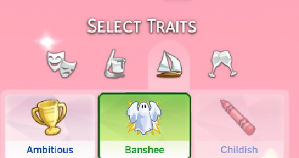  Mod The Sims: Mamas Banshee Trait by MamaCallie