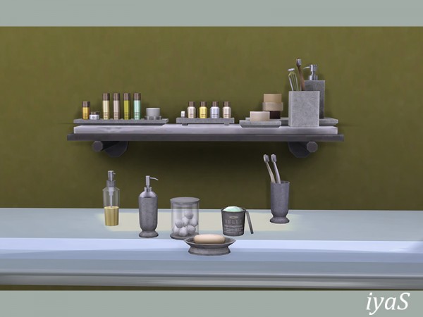 The Sims Resource: Belle Cosmetics Set by Soloriya