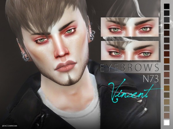  The Sims Resource: Eyebrow Bundle N09 by Pralinesims