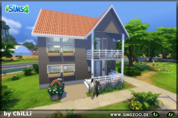  Blackys Sims 4 Zoo: House Klein Fein by ChiLLi