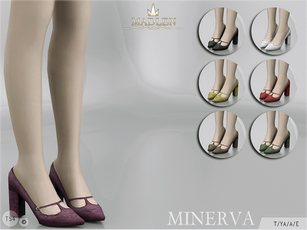  The Sims Resource: Madlen Minerva Shoes by MJ95