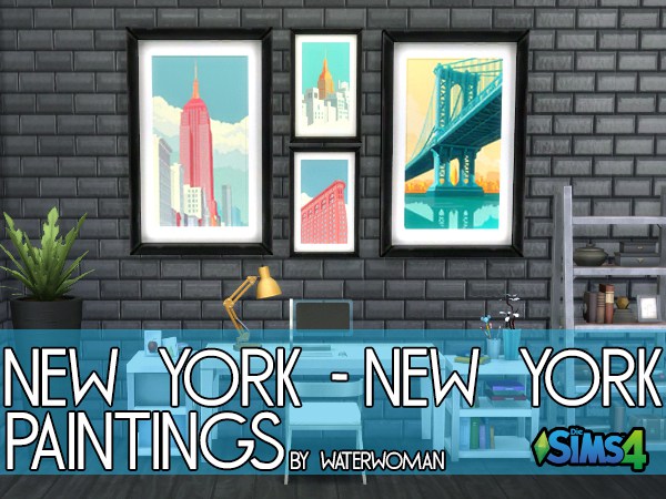  Akisima Sims Blog: New York – New York paints