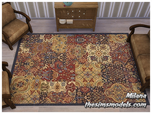  The Sims Models: Carpets by Milana