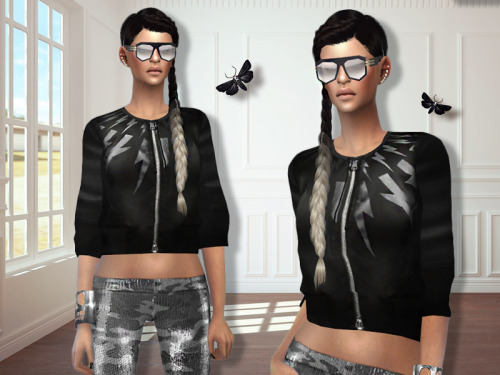 MissFortune Sims: Amber Jacket