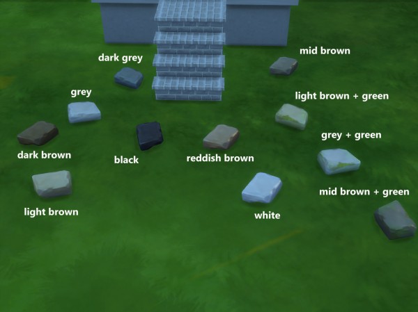  Mod The Sims: Useful ruin stairs by artrui
