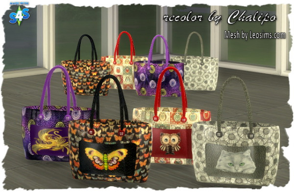  All4Sims: Deko Shopping Bag by Chalippo