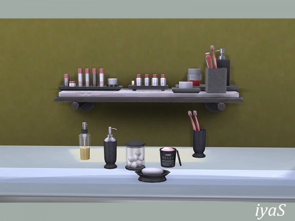  The Sims Resource: Belle Cosmetics Set by Soloriya