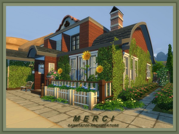  The Sims Resource: Merci house by Danuta720