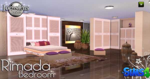  Jom Sims Creations: Rimada bedroom