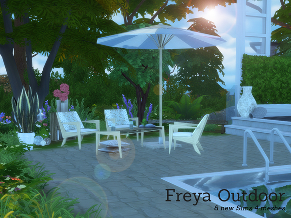  The Sims Resource: Freya Outdoor by Angela