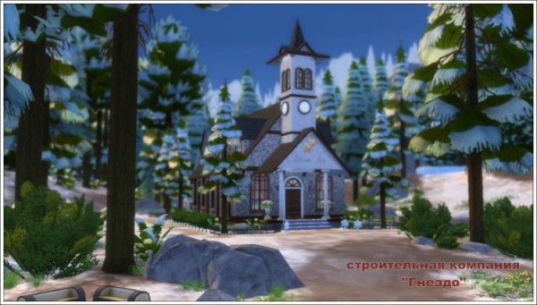  Sims 3 by Mulena: Church wedding St. Emilia