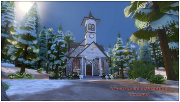  Sims 3 by Mulena: Church wedding St. Emilia