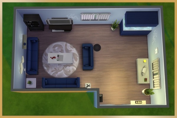  Blackys Sims 4 Zoo: Valia livingroom by Cappu