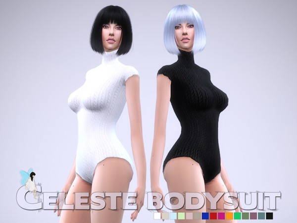  The Sims Resource: Celeste Bodysuit by Ms Blue