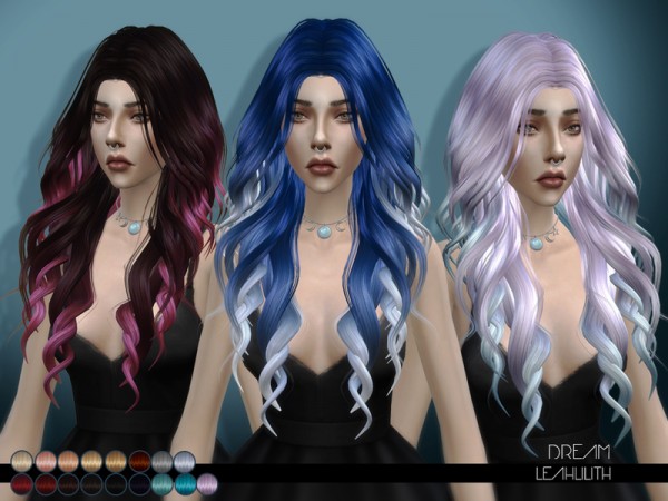  The Sims Resource: LeahLilith Dream hairstyle