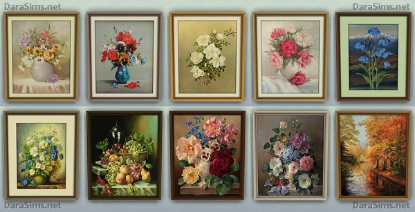  Dara Sims: Paintings Set