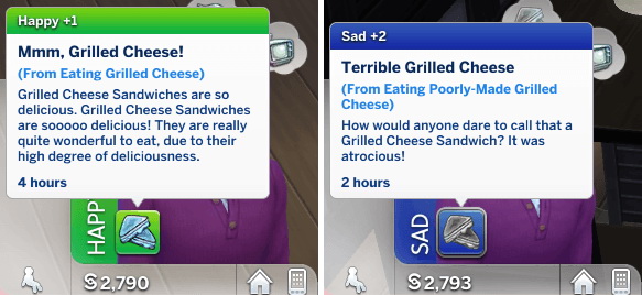  Mod The Sims: Grilled Cheese Aspiration by r3m