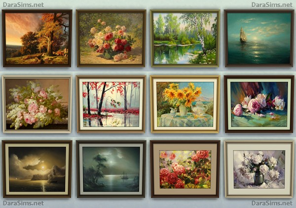  Dara Sims: Paintings Set