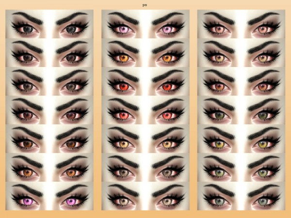 The Sims Resource: Mirror Eyes   N64 by Pralinesims