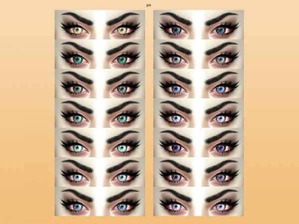  The Sims Resource: Mirror Eyes   N64 by Pralinesims