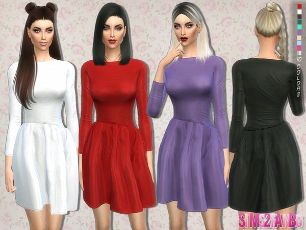  The Sims Resource: 132   Party dress by sims2fanbg