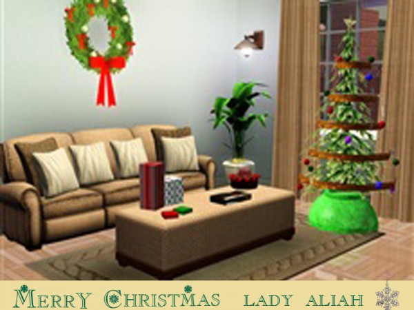  Sims and Just Stuff: Merry Christmas from Lady Aliah