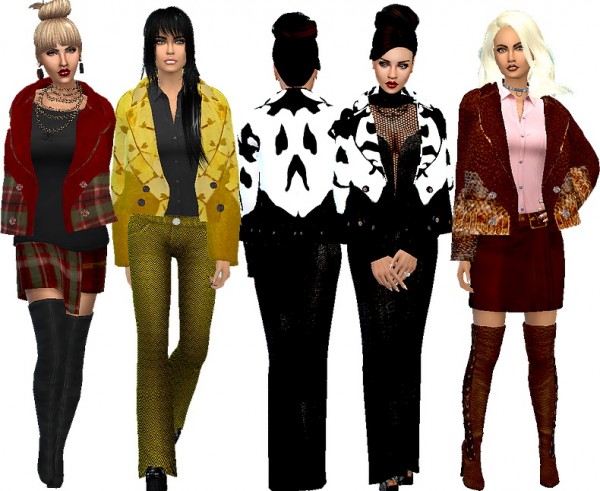  Dreaming 4 Sims: Dreaming   Short coat