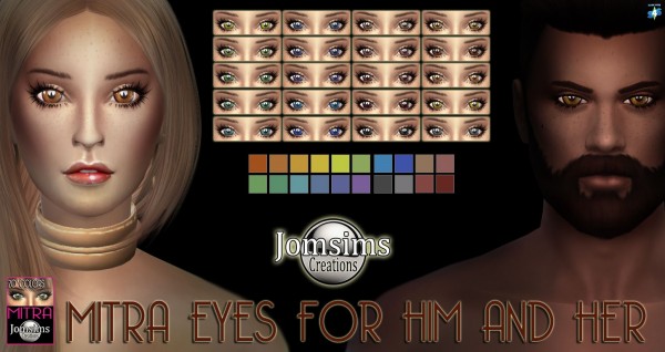  Jom Sims Creations: Mitra eyes
