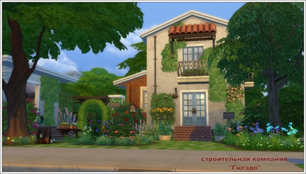  Sims 3 by Mulena: Flower Girl house
