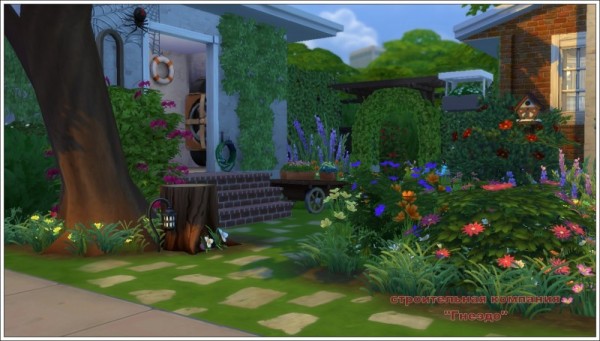  Sims 3 by Mulena: Flower Girl house
