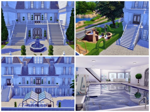  The Sims Resource: Freebank Estate by Arelien
