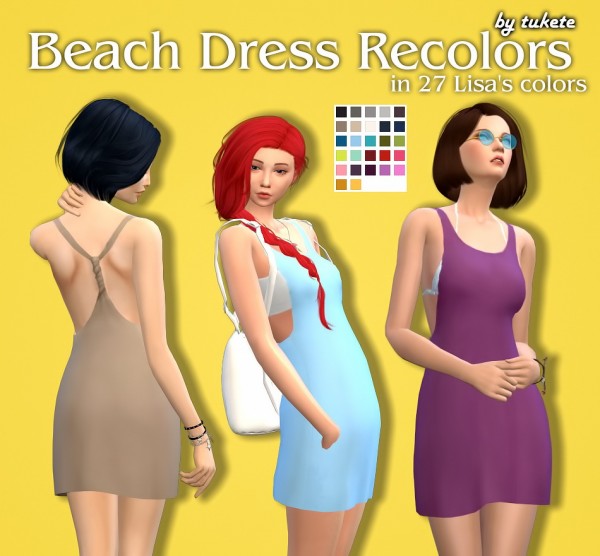 Tukete: Beach Dress Recolors