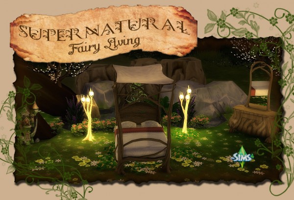  Sims 4 Designs: Supernatural Fairy Living