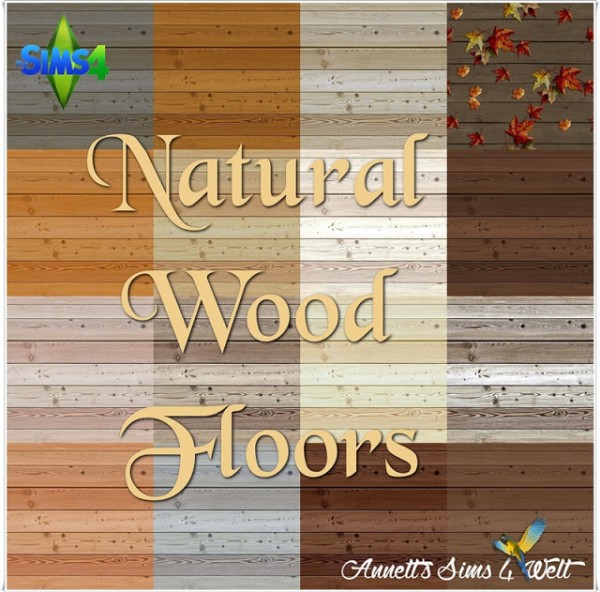  Annett`s Sims 4 Welt: Natural Wood Floors