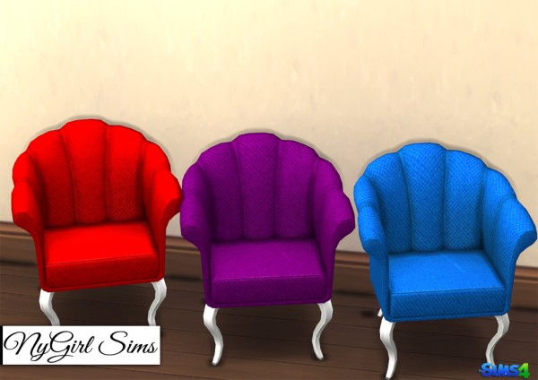  NY Girl Sims: Romantic Livingroom chair converted from TS3 to TS4