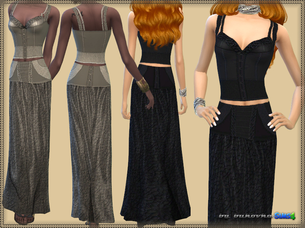  The Sims Resource: Set Corset by Bukovka