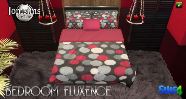  Jom Sims Creations: Fluxence bedroom