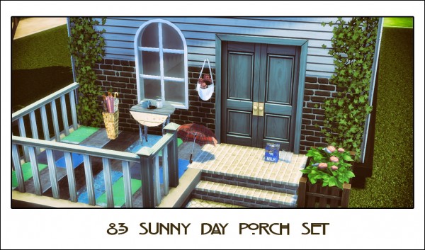  Sims 4 Designs: Sunny Day Porch Set