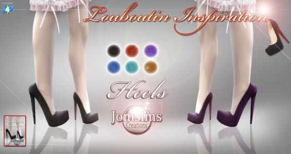  Jom Sims Creations: L. Inspiration shoes